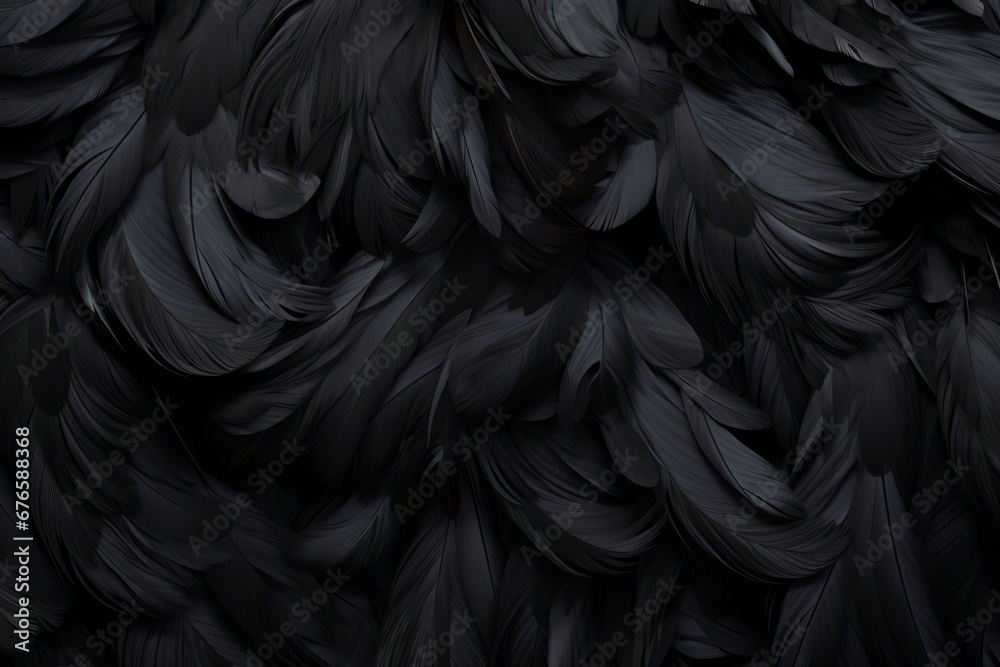 Black Feather Background Black Feather Background