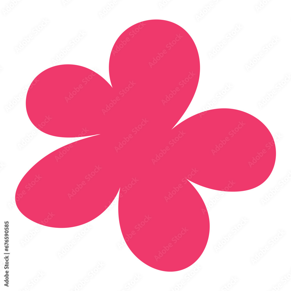 ISolated flower icon Flat design Vector ISolated flower icon Flat design Vector