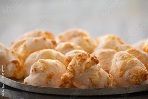 Traditional tapioca biscuits or cheese bread from Minas Gerais. Polvilho azedo photo