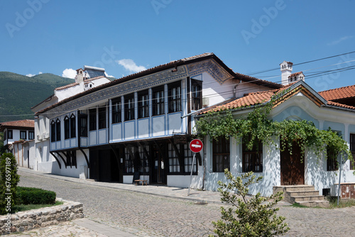 Typical Building at Old town of Karlovo, Bulgaria