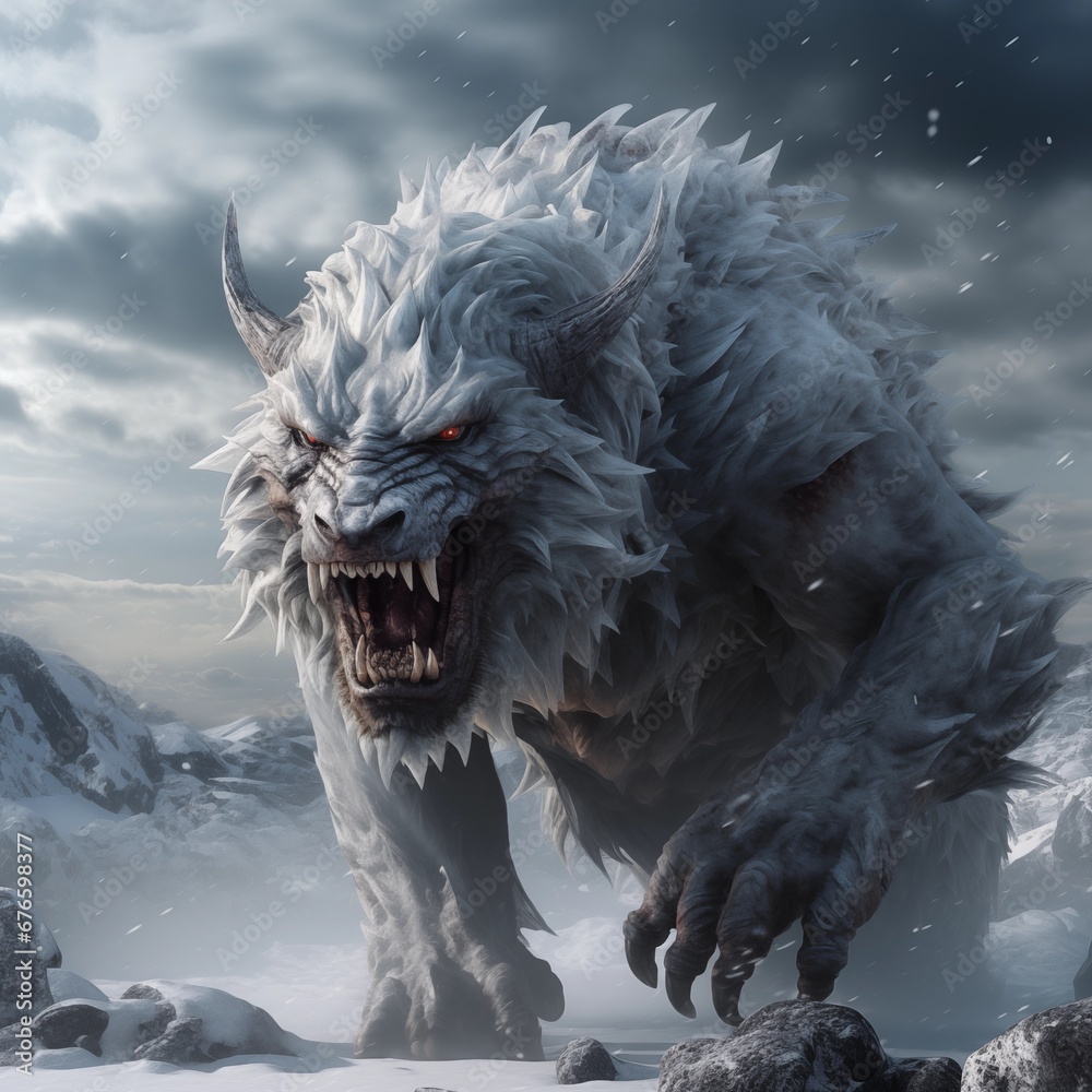 Colossal Snow Monster Colossal Snow Monster