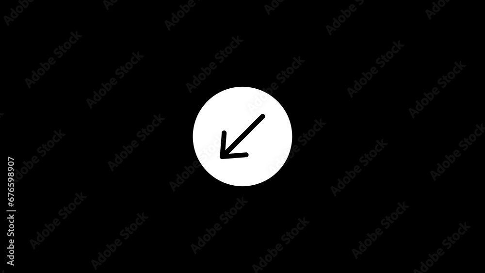 Arrow overly black background screen effect white arrow and set of arrows and hand drawn arrows