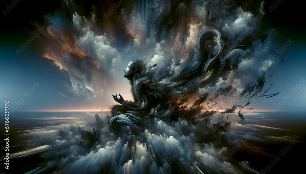 Fototapeta premium Abyss of the Mind