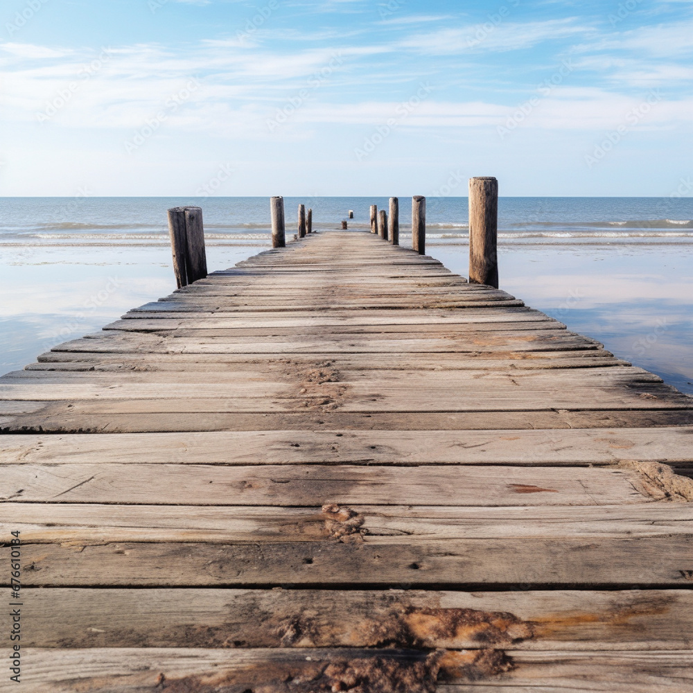 Wooden walkway to the sea 04 Wooden walkway to the sea 04