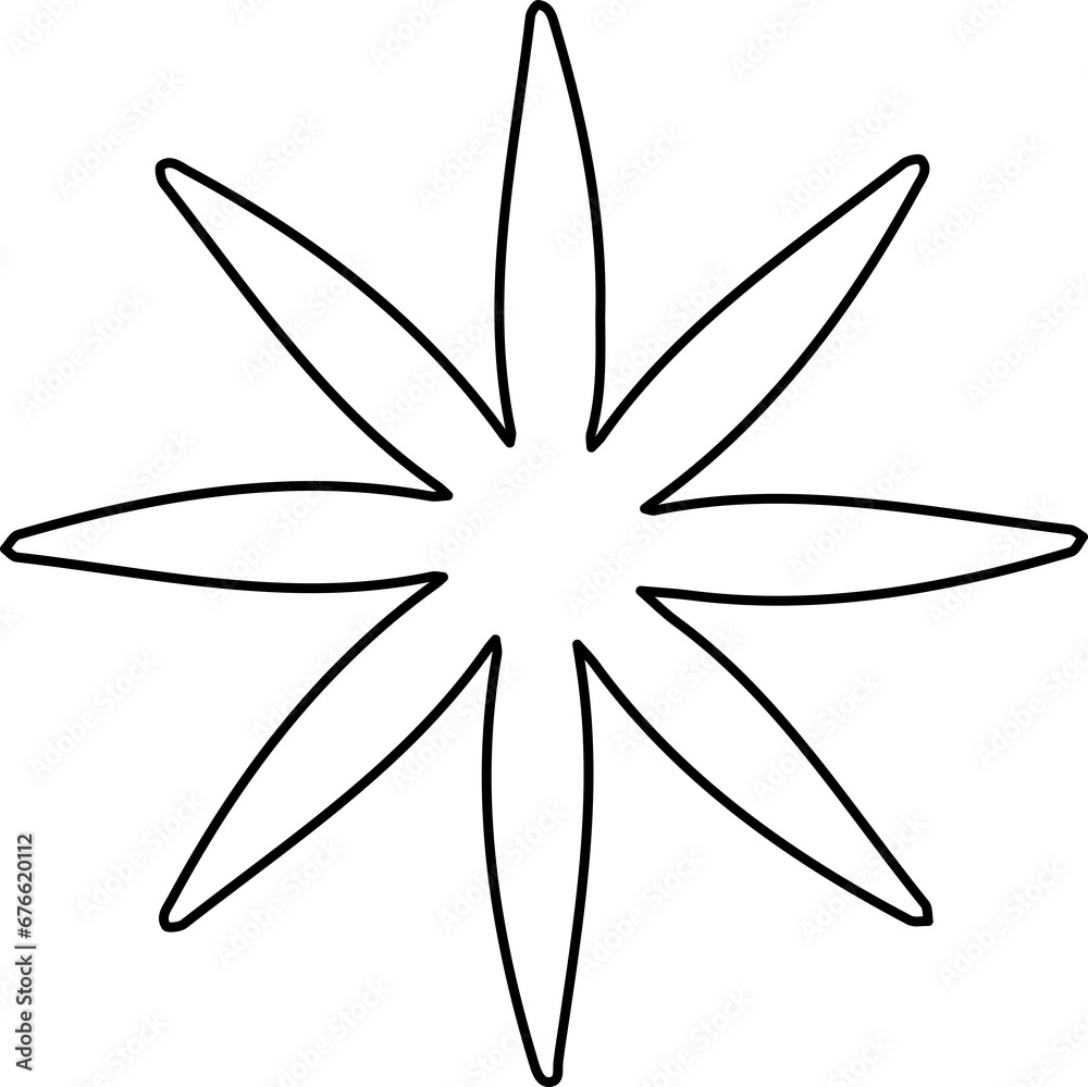 star isolated icon