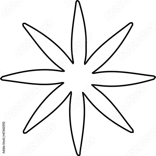 star isolated icon