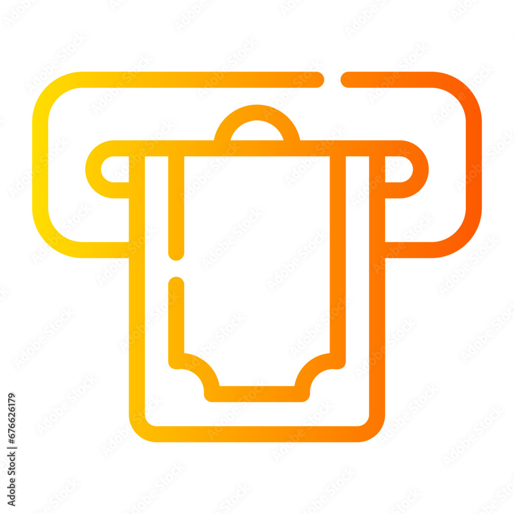 atm Line Gradient Icon atm Line Gradient Icon