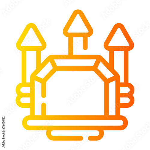 playground Line Gradient Icon