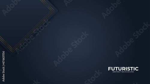 Futuristic abstract background. . Modern shiny dark geometric lines pattern. Future technology concept. Suit for poster, banner, cover, presentation, we