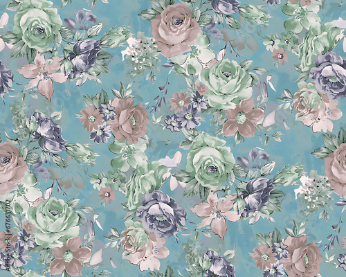 Seamless Pattern Background Uniform
