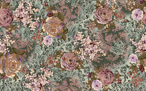 Seamless Pattern Background Uniform