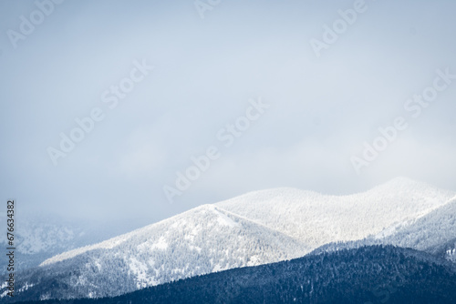 Beautiful Winter Mountains photo
