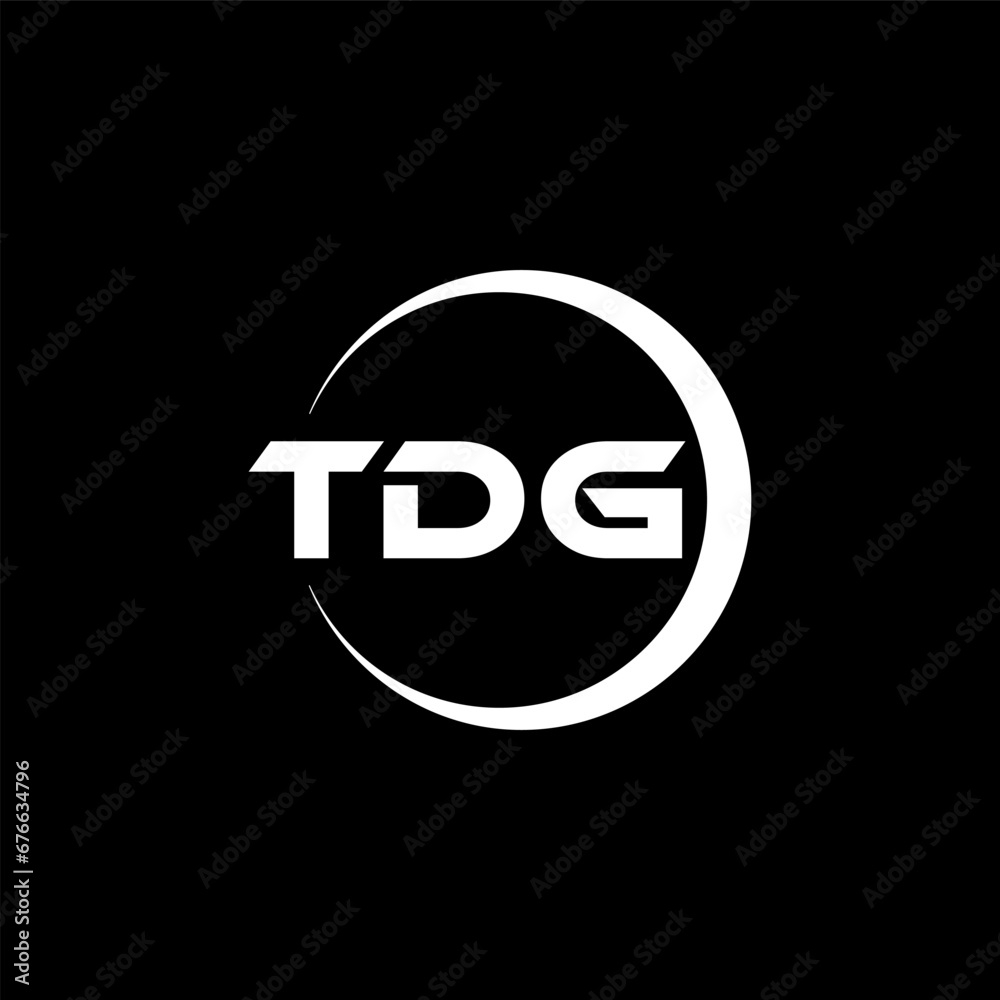 TDG letter logo design with black background in illustrator, cube logo, vector logo, modern alphabet font overlap style. calligraphy designs for logo, Poster, Invitation, etc. TDG letter logo design with black background in illustrator, cube logo, vector logo, modern alphabet font overlap style. calligraphy designs for logo, Poster, Invitation, etc.