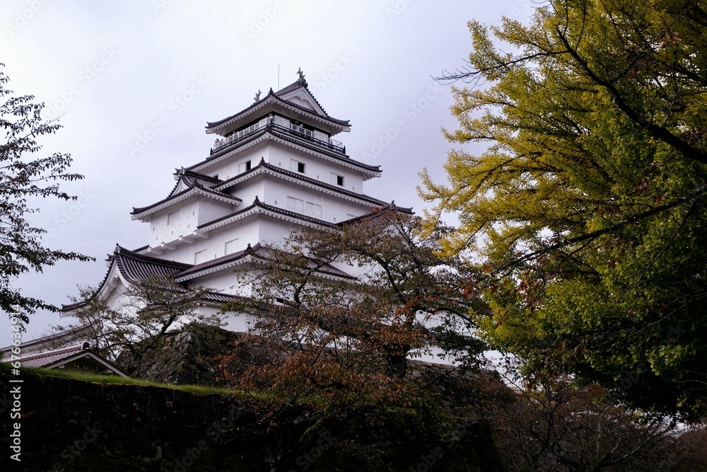 Fototapeta premium 【福島】鶴ヶ城（若松城）