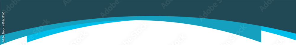 Elegant Header Shape Design Element Isolated Vector Elegant Header Shape Design Element Isolated Vector