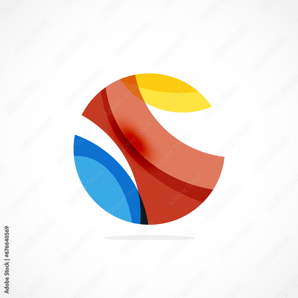 Abstract circle logo, dynamic aesthetic. Simplicity suggests connectivity, fluidity, and energy, making it a versatile choice for brands seeking a modern, visually engaging identity Abstract circle logo, dynamic aesthetic. Simplicity suggests connectivity, fluidity, and energy, making it a versatile choice for brands seeking a modern, visually engaging identity