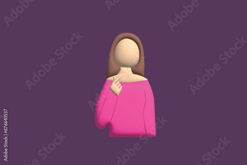 Happy people giving and sharing love, donating. Holding hearts. 3d love concept. Realistic 3d object cartoon style. Vector colorful illustration.