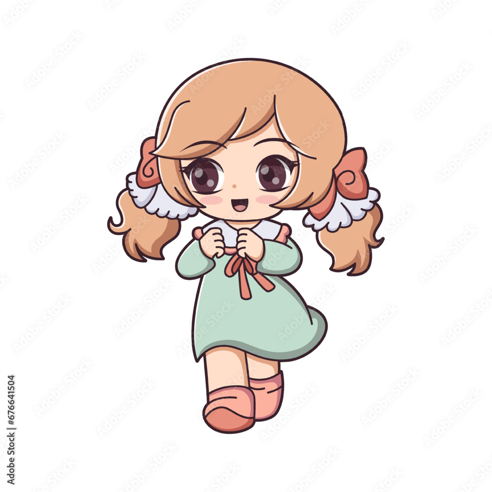 Chibi Anime Character Design Illustration Chibi Anime Character Design Illustration