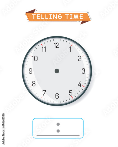Telling Time Blank 2
