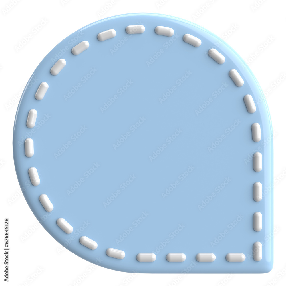 Fototapeta premium Price tag. Price label. 3D illustration.