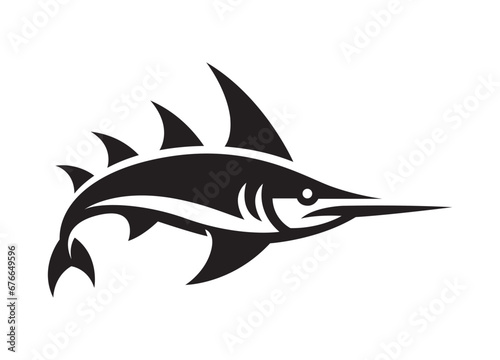 Marlin Fish Vector