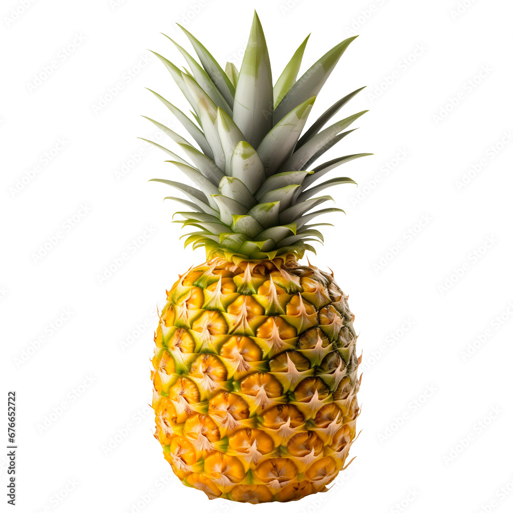 Fototapeta premium a pineapple on a transparent background