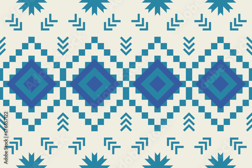 Creative colorful ethnic style seamless vector pattern. Unique geometric vector trendy boho fabric.Seamless striped pattern in aztec style.Tribal embroidery,Gypsy,folk pattern.