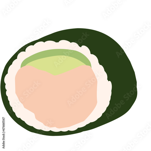 Bibimbab Korean Cuisine Illustration