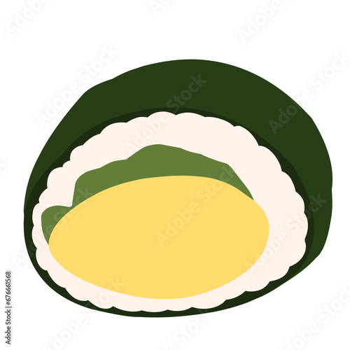 Bibimbab Korean Cuisine Illustration