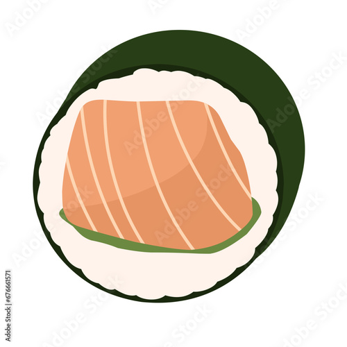 Bibimbab Korean Cuisine Illustration