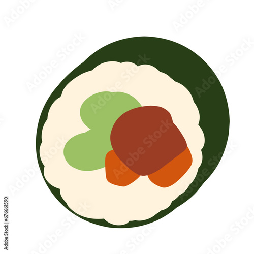 Korean Cuisine Illustration