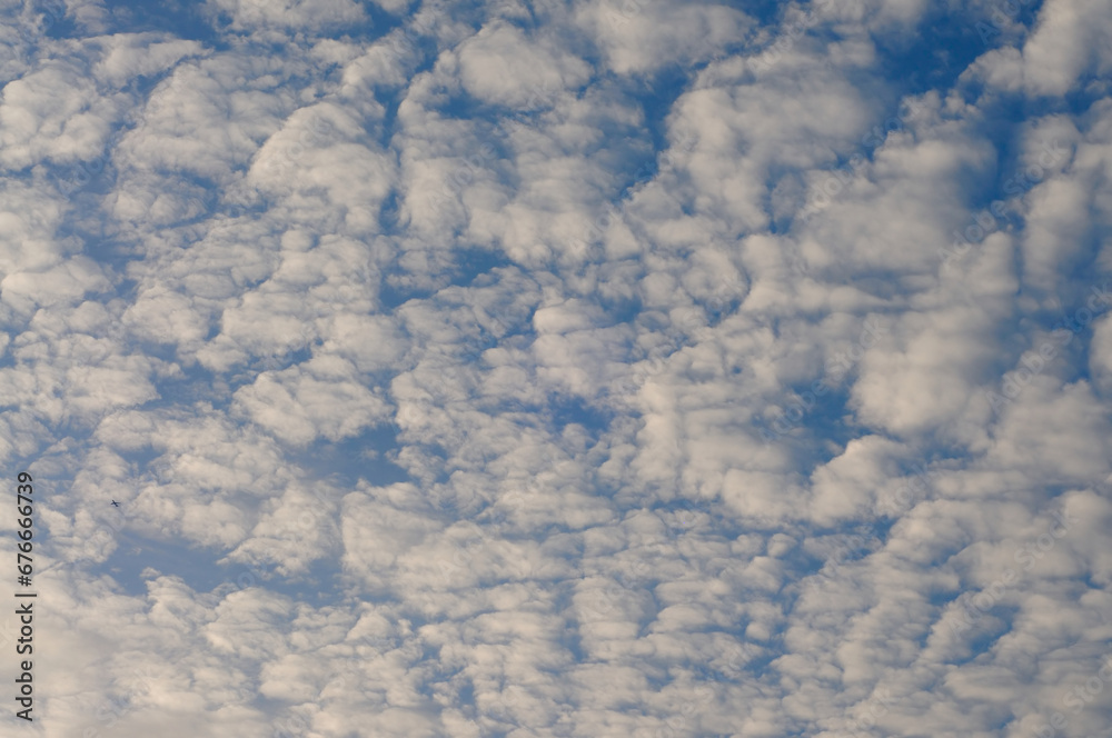 Altocumulus Clouds in the Morning Sky Altocumulus Clouds in the Morning Sky
