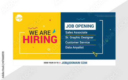 We are hiring banner ad (ID: 676668510)
