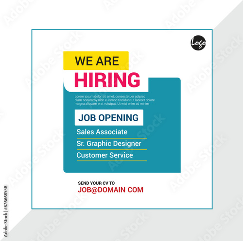 We are hiring banner ad (ID: 676668558)