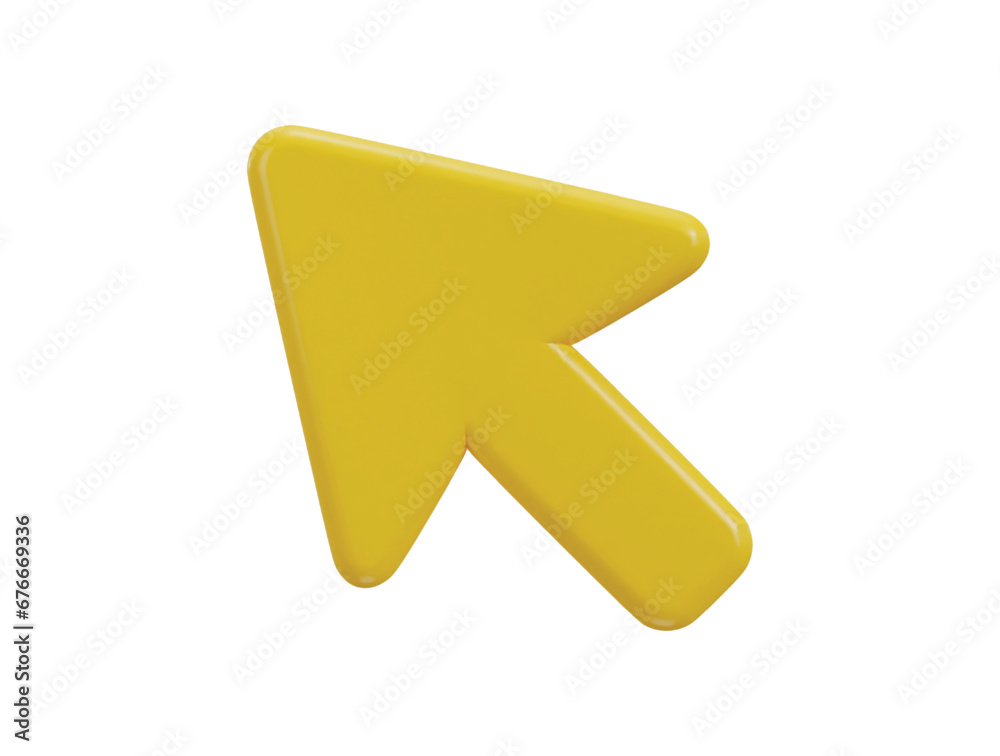 3d arrow pointer mouse cursor icon 3d arrow pointer mouse cursor icon