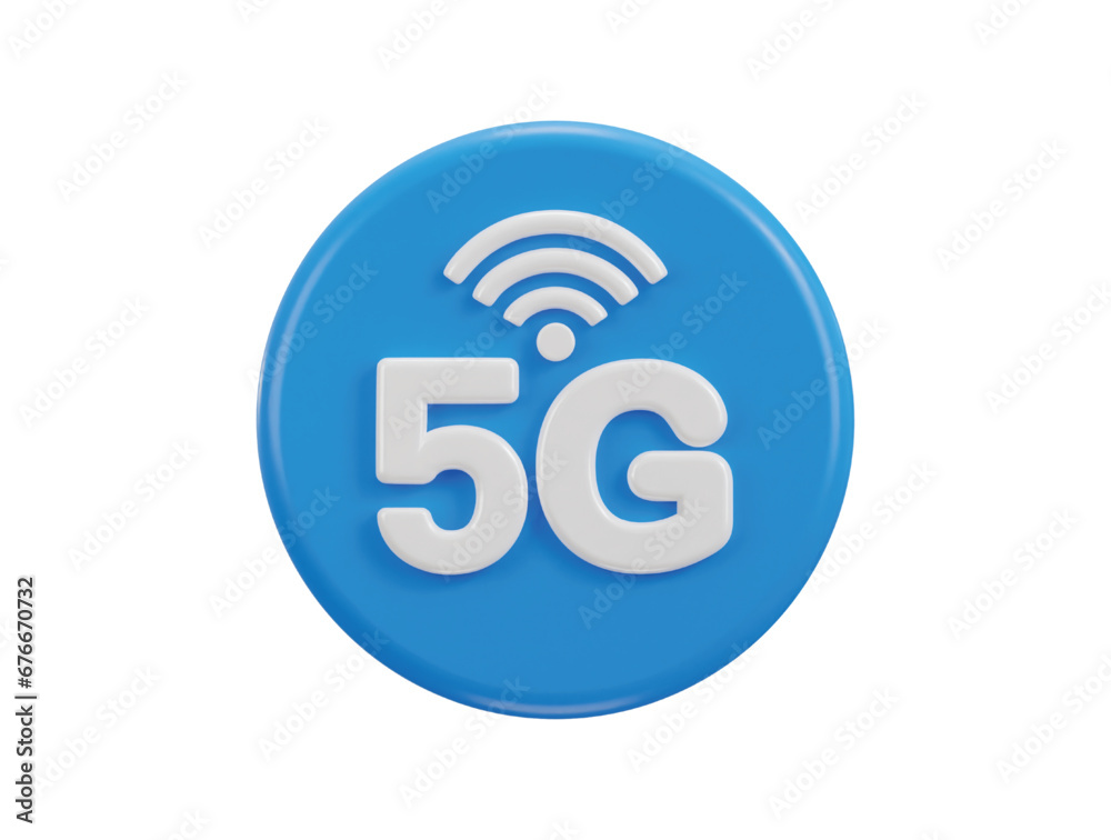 5g network button icon 3d rendering vector icon 5g network button icon 3d rendering vector icon