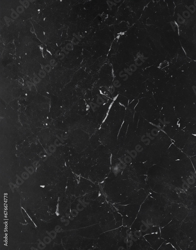 Close up of black marble textured background