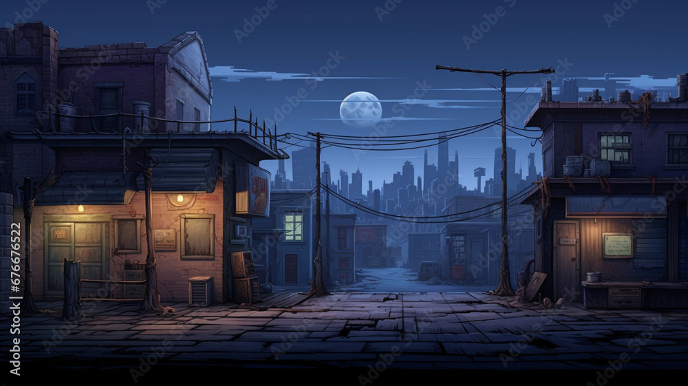 Modern Pixel art game location Modern Pixel art game location