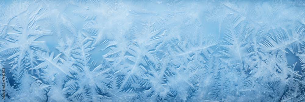 Winter cold frozen ice background texture pattern