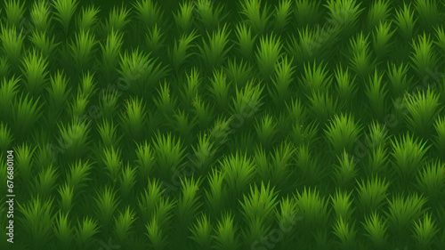 Perfect Pixel Art Grass Background Seamless Lawn Texture Back