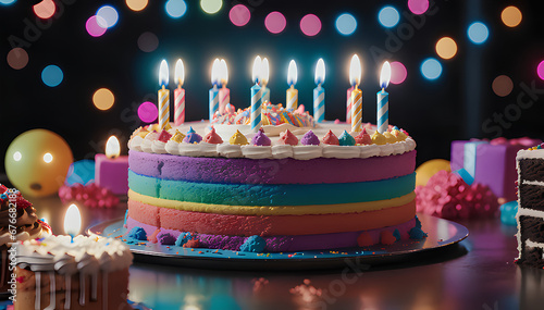 Birthday Cake Delights  Customized  Unique - Birthday celebration