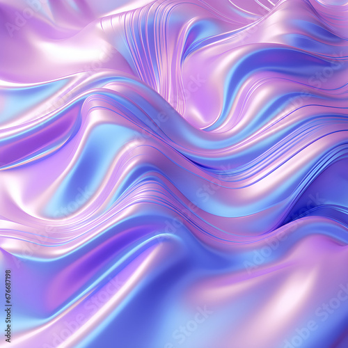 Holographic colors background, Blue Purple Pink Graphic Blend Backdrop Background Webstie Banner Social Media Asset. 