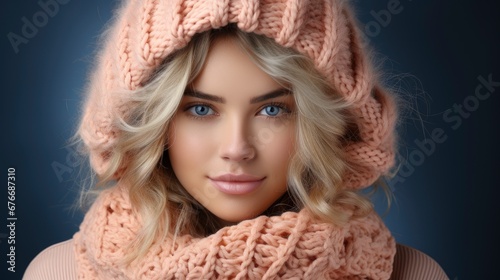 Trendy Warm Winter Beautiful Young Blonde  Desktop Wallpaper Backgrounds  Background HD For Designer
