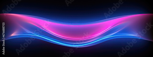 Wallpaper Mural Square rectangle picture frame with two tone neon color Torontodigital.ca