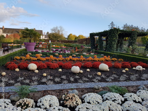 Château de Cheverny, Château de Loire et de Moulinsart, Halloween, Loire et Cher, France, Europe photo