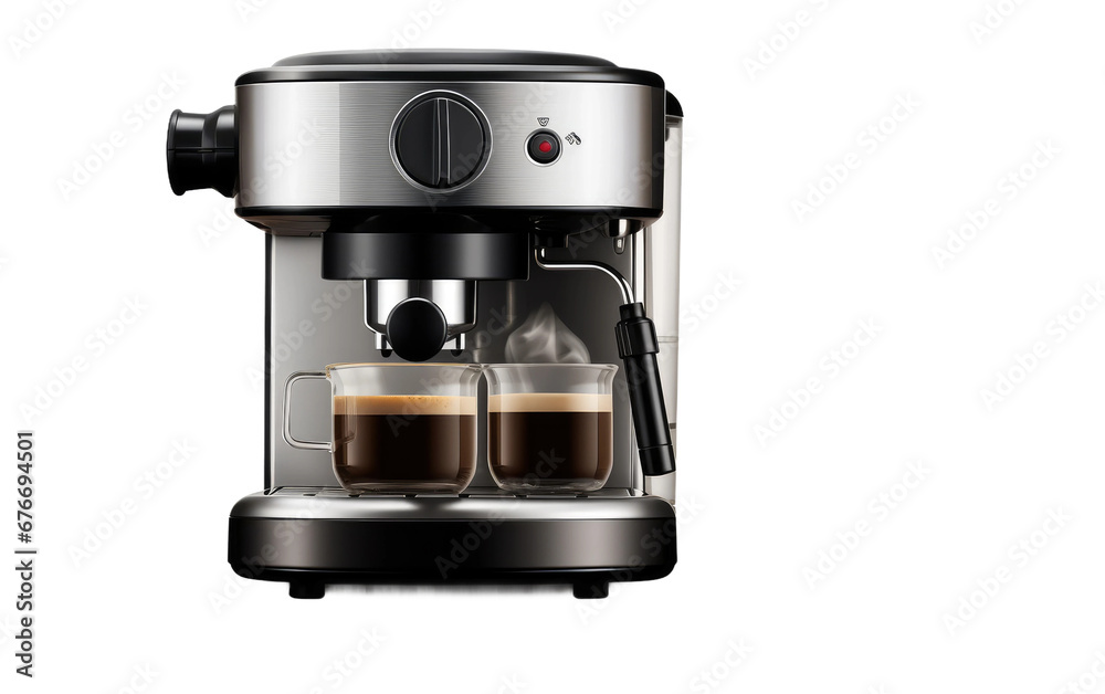 Realistic Coffee Maker Imagery on a Clear Surface or PNG Transparent Background. Realistic Coffee Maker Imagery on a Clear Surface or PNG Transparent Background.