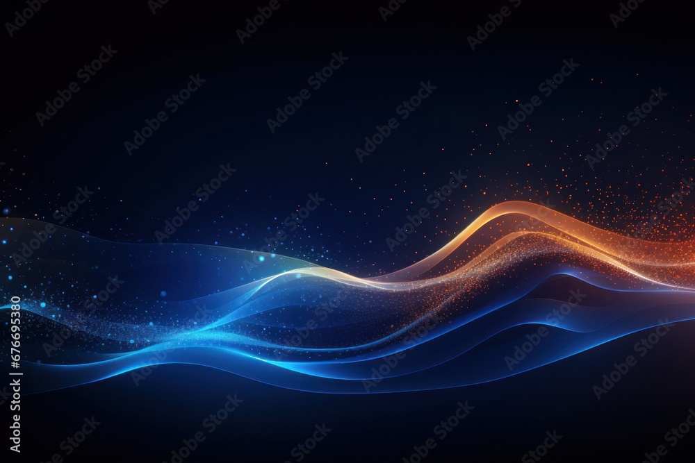 Abstract blue background with luxury lines. Abstract blue background with luxury lines.