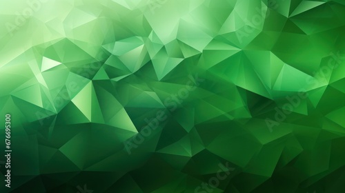 Green abstract green light abstract ,background polygon elegant background.