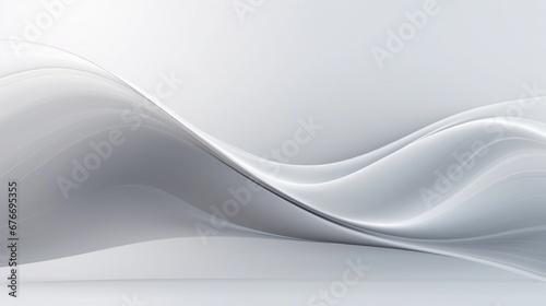 Abstract white background with luxury lines.