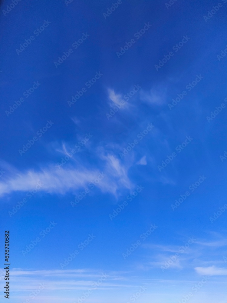 Obraz premium blue sky with clouds